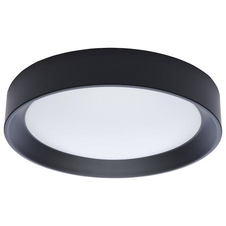Nuvo Selene - 13 Inch LED Flush Mount - CCT Selectable - Black Finish 62/1696